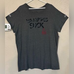🧛‍♀️Ripple Junction Gray Buffy The Vampire Slayer Shirt, Size 4xl 🦇